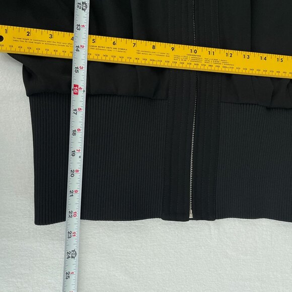 Louis Vuitton Uniforms Black No Sleeve Dolman Zip Front Jacket Womens 42/S NWT - Picture 8 of 10